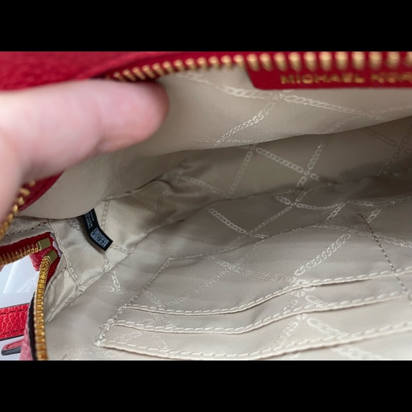 Woman's Bags Michael Kors Jet Set Charm LG East/West Camera Crossbody Bright Red - Picture 4 of 11